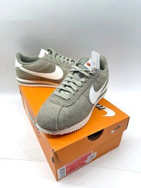 Nike Cortez Vintage Sneakers Light Army Sail Hary Suede Women Size 7